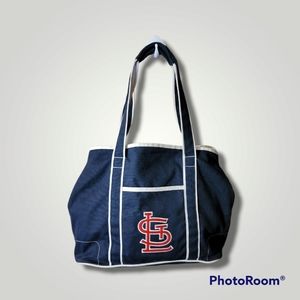 SAINT LOUIS CARDINALS OFFICIALLY LICENSED MLB HAMPTON TOTE BAG
